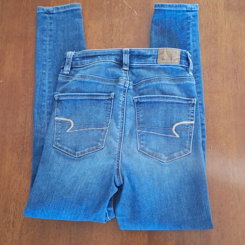 American Eagle Denim Jeans Jeggings  Bundle. Size 0 Short - Picture 3 of 16